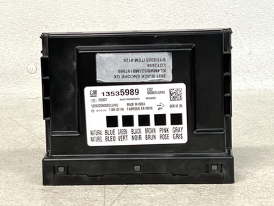 ⭐2020-2024 BUICK ENCORE GX 机身 BCM BCU 计算机控制模块 原始设备制造商 批量 2659 — 第 1/4 张图片