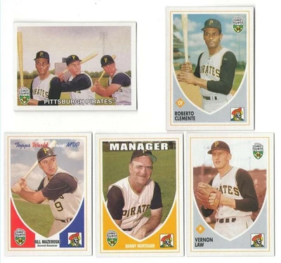 2002 Topps Super Teams - 1960 PITTSBURGH PIRATES Team set - Image 1 of 2