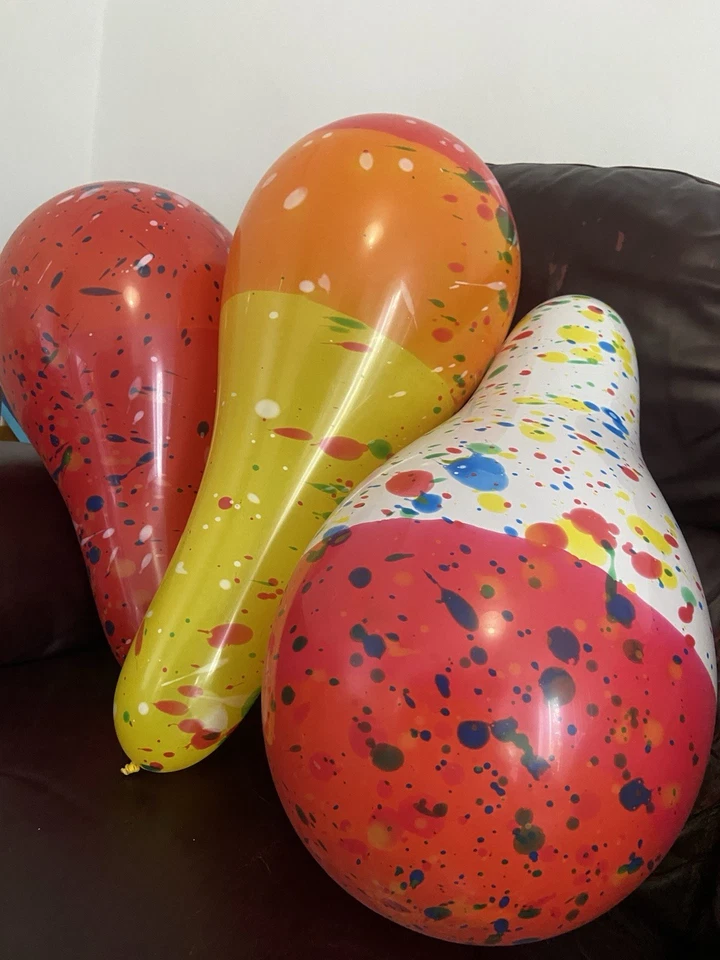 Pack de 10x Globos Tipo-D, 16-18” infl 6” un infl, Globo Manzana Único Indio Foto 1 de 4