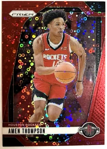 Amen Thompson 2024-25 Panini Prizm #118 Fast Break Red /100 - Picture 1 of 2