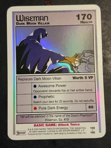 #159 Wiseman Holo Foil Card Sailor Moon CCG Premiere Ultra Rare 2000 Dic Dart - Picture 1 of 2