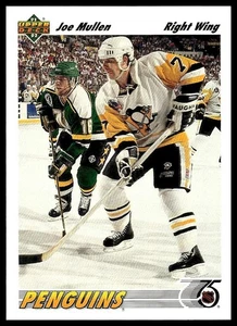 Joe Mullen *HOF* 1991-92 cubierta superior #201 - Imagen 1 de 2