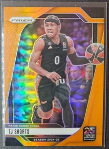 TJ Shorts 2024-25 Panini Prizm Turkish Airlines EuroLeague /49 Orange Prizm #37 - Bild 1 von 2