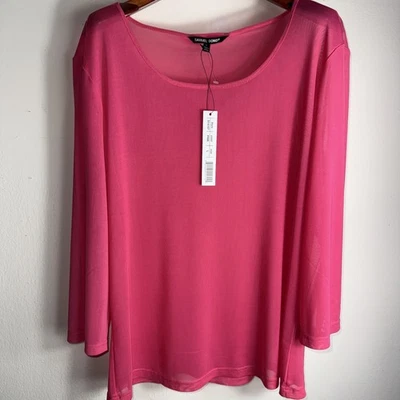 Top Samuel Dong Malla Mangas 3/4 Rosa Nuevo Foto 1 de 4