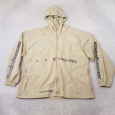 Adidas Yeezy Mens Jacket Medium Beige Windbreaker Season 5 Calabasas Military - Image 1 of 4