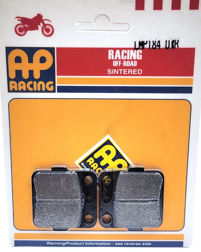 Pastilhas de freio traseiras AP Yamaha YZ125 YZ250 '89 Suzuki RM250 '87-88 RM125 '88 - Imagem 1 de 1