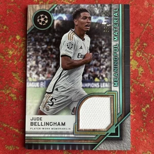 2023-24 Topps Museum Jude Bellingham Meaningful Material Aquamarine Relic /199 - Picture 1 of 3