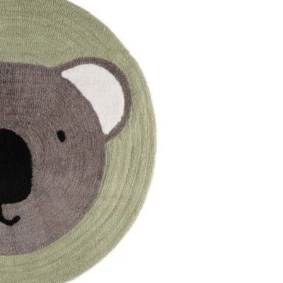 Teppich Kinderzimmer Kinderteppich Spielteppich Mädchen Jung KOALA 100Cm Teppich - Bild 1 von 4