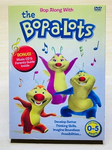 DVD BOP ALONG WITH THE BOP-A-LOTS AGE 0-5 BRAND NEW COMPLETE - Imagen 1 de 2