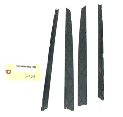 Jaguar XJ L 2010-2019 embellecedores de techo corredizo X4 OEM. Foto 1 de 4