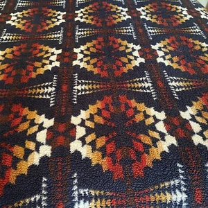 Pendleton Legend Lake Blue Southwestern Sherpa Fleece Blanket Queen 98in x 92in - Picture 1 of 12