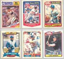 1988,1989,1990 Ames-Revco-Rite Aid-Hills Baseball Cards #1-33 You Pick!