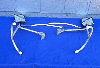 Зеркала бокового обзора ретро 1970-е для прицепа грузовика прицепа автофургона - Изображение 1 из 4