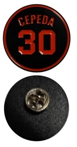 Orlando Cepeda Memorial Pin (not a jersey patch) ~ San Francisco Giants - Picture 1 of 1