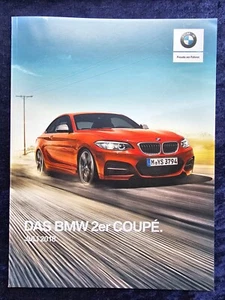 BMW 2er Coupe, 218i, 220i, 230i, M240i, 218d, 220d, 225d Prospekt 2.2018 - Picture 1 of 10
