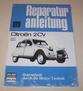 Manuale di Riparazione Handuch - Citroen 2CV Ente - 2CV 4/2CV 6 - Foto 1 di 2