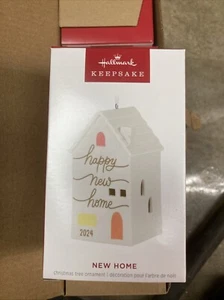 Hallmark 2024 Keepsake New Home Porcelain Christmas Ornament New with Box - Picture 1 of 5