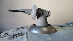 Pièces de char turbo Star Wars Hasbro 2008 Clone Wars - tourelle centrale - imprimé en 3D - Photo 1 sur 5