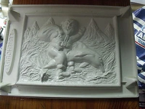 ?§ Moule Thermoformé pour platre ou autre Pere noel sur dauphin - Bild 1 von 1