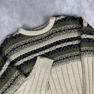 Sudadera de punto nórdico Fieldmaster vintage años 90 talla XLT para hombre EE. UU. Foto 1 de 4