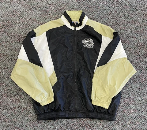 Vintage Purdue Boilermakers Starter Windbreaker Jacket Size 2XL VTG Authentic Cover