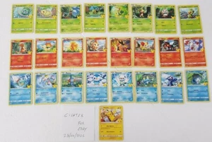 Set Completo NON HOLO Pokemon McDonald's 25th Anniversary 25 CARD ITA PackFresh - Foto 1 di 2