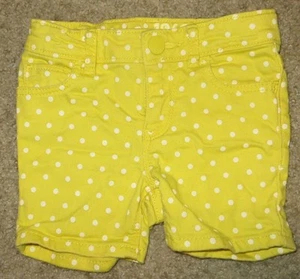 Baby Gap Yellow White Polka Dots Shorts Size 18-24 18 24 Months - Picture 1 of 1