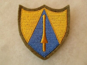 61ST CAVALRY PATCH EMB ON WOOL WWII BILL WISE'S 50 YEAR PRIVATE COLLECTION - Picture 1 of 2