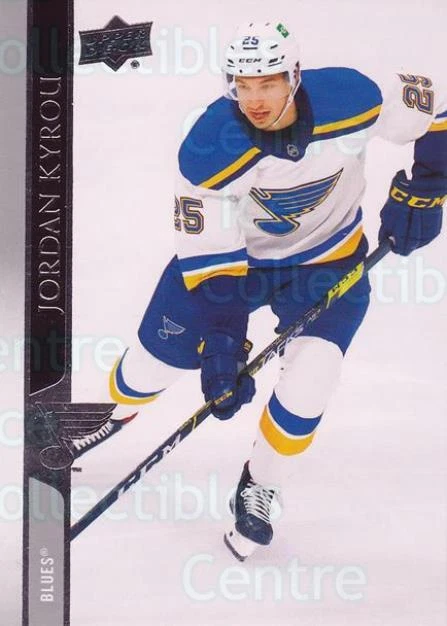 2020-21 Upper Deck #622 Jordan Kyrou - Image 1 of 1