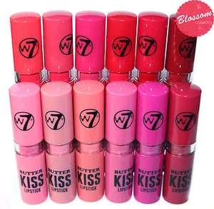 Lápiz labial W7 BUTTER KISS rojo rosa nude coral lápiz labial TODOS LOS TONOS NUEVO envío gratuito - Imagen 1 de 13