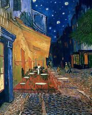 Handmade Oil Painting repro Vincent Van Gogh CAFE TERRACE
