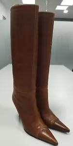 Dolce Gabbana, Vero Cuoio, Made in Italy woman boots - Picture 1 of 9