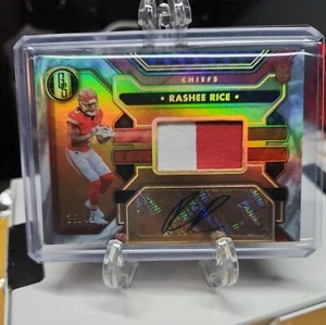 2023 Panini Gold Standard Rashee Rice RPA 2 Color Patch /49 grade ready! - Picture 1 of 3