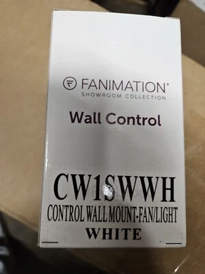 Fanimation CW1SWWH -Control Wall Mount Fan Light White (4Ea) - Image 1 of 4