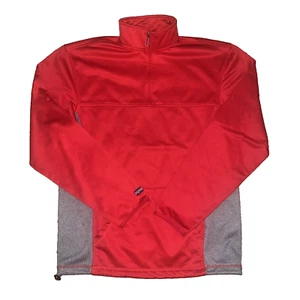 JanSport 1/4 Zip Pullover Sweatshirt Rot Herren Größe S - Bild 1 von 5