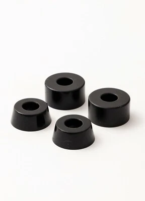 TREMENDOUS TRUCK CO. BUSHINGS 96A Black - Lenkgummis Set für Skateboard Achsen
