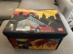Lego zusammenklappbare Aufbewahrungsbox umbaubar zur Matte zum Spielen Feuerwehr Feuerwehrauto - Bild 1 von 22