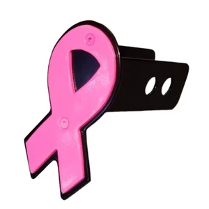 Breast Cancer Awareness Ribbon Hitch Cover - Picture 1 of 3