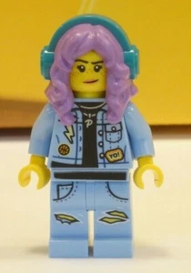 LEGO, Parker L. Jackson -Denim Jacket with Headphones (hs053) - (from set 70431) - Picture 1 of 2