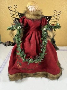 Tree Topper GrannyCore Angel of Peace Tabletop 15 1/2" Cracker Barrel Christmas - Picture 1 of 3