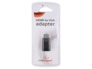 AB-HDMI-VGA-001 Adapter HDMI 1.4 D-Sub 15pin HD Buchse,HDMI Stecker GEMBIRD - Bild 1 von 1