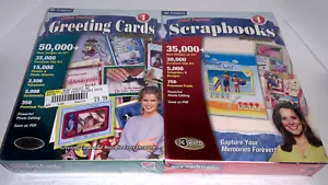 Biglietti di auguri NUOVI NOS sigillati stampa COSMI perfetti + stampa COSMI perfetti scrapboo - Foto 1 di 11