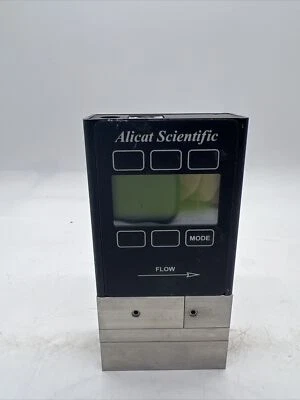 Medidor de flujo volumétrico y de masa Alicat Scientific 1019800151 con adaptador Foto 1 de 4