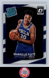 2017-18 Donruss Optic Markelle Fultz RC #200 Rated Rookie Philadelphia 76ers
