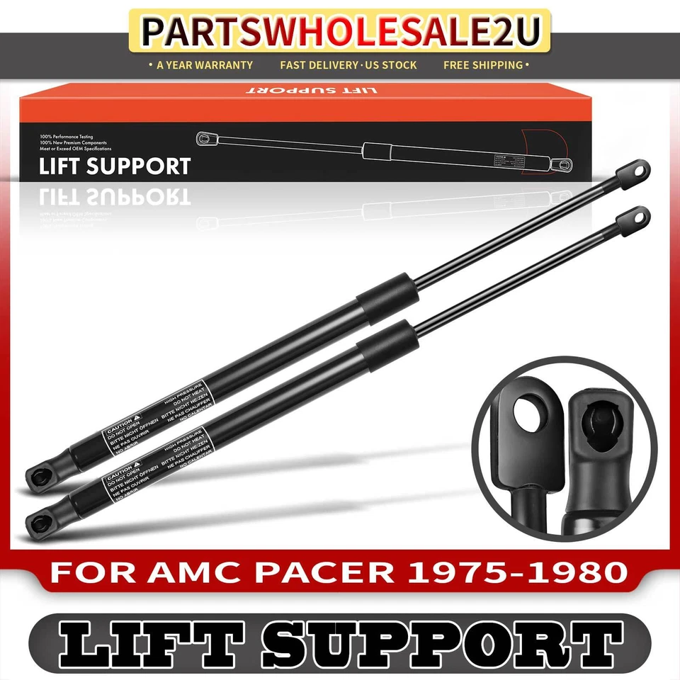 Soportes de elevación de portón trasero 2 piezas para AMC Pacer 1975 1976-1980 Foto 1 de 4