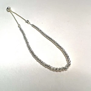 925 Sterlingsilber LIRM Italien verstellbares Armband 3,45 g x 5 Zoll - Bild 1 von 10