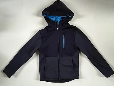 Sudadera con capucha Champion con cremallera completa para jóvenes y niños talla XS 4-5 azul marino Foto 1 de 4