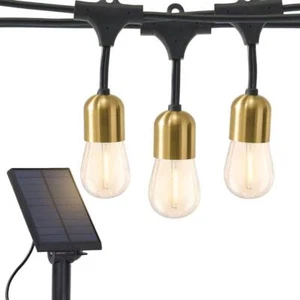 Brightech String Light 12-Light+LED+Solar+Shatter Resistant+Weather Resistant - Picture 1 of 4