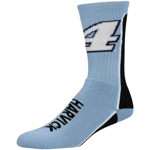 For Bare Feet Kevin Harvick V-Curve Crew Socks Cover