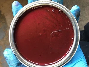 1lt RFU WHIZZ CRANBERRY RED PEARL METALLIC CUSTOM Pre Thinned PAINT - Picture 1 of 1